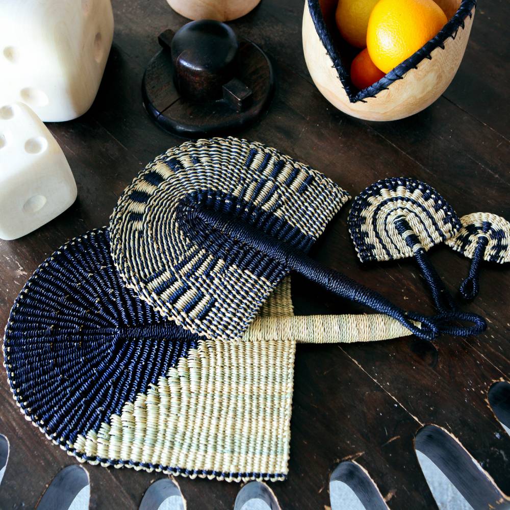 Quintet Ghanaian Fans- Set of 5