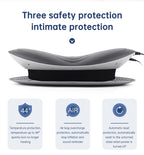 Waist Massager Lumbar Traction Inflatable Hot Compress Back Cervical Stretcher Massage Air Pressure Reduce Relief Pain