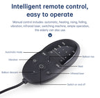 Waist Massager Lumbar Traction Inflatable Hot Compress Back Cervical Stretcher Massage Air Pressure Reduce Relief Pain