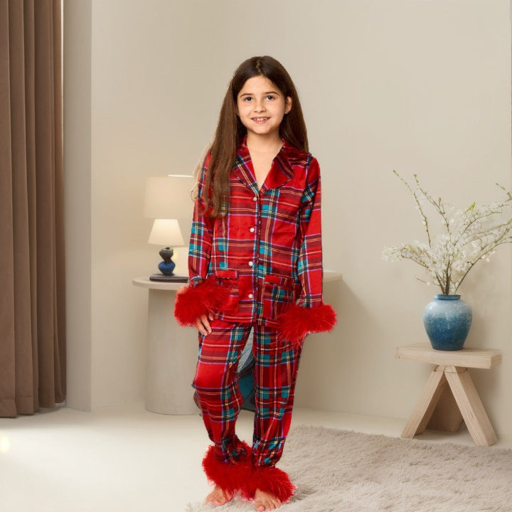 Pijama Ensemblede pieces femme et enfant