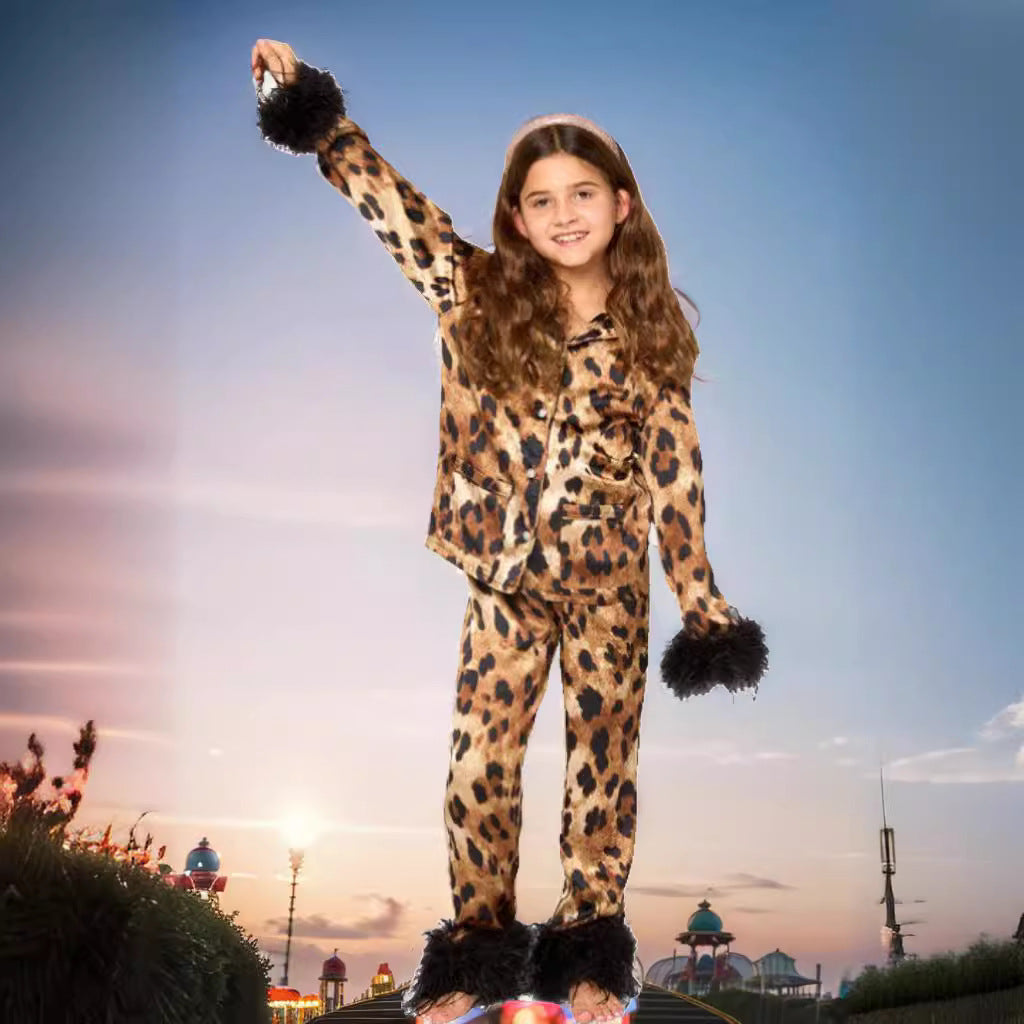 Pijama Ensemblede pieces femme et enfant