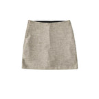 Haut en tricot à manches longues noué à col carré et ensemble jupe moulante ajustée pour femmes