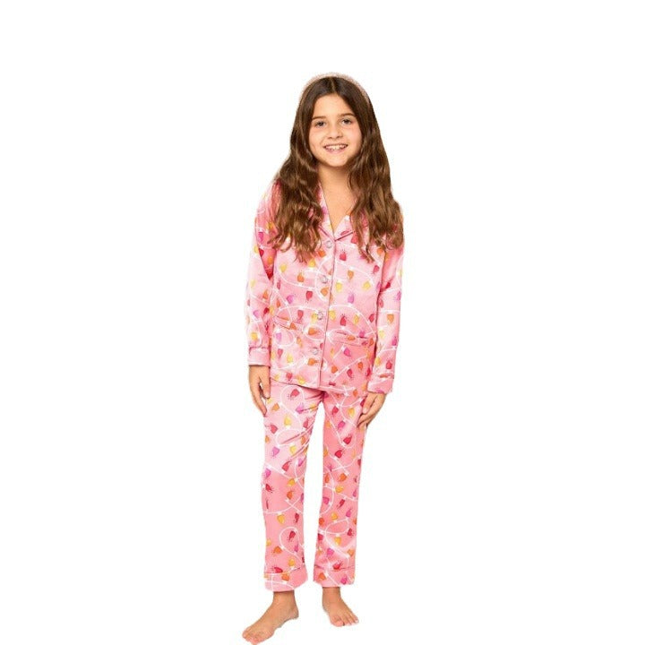 Pijama Ensemblede pieces femme et enfant