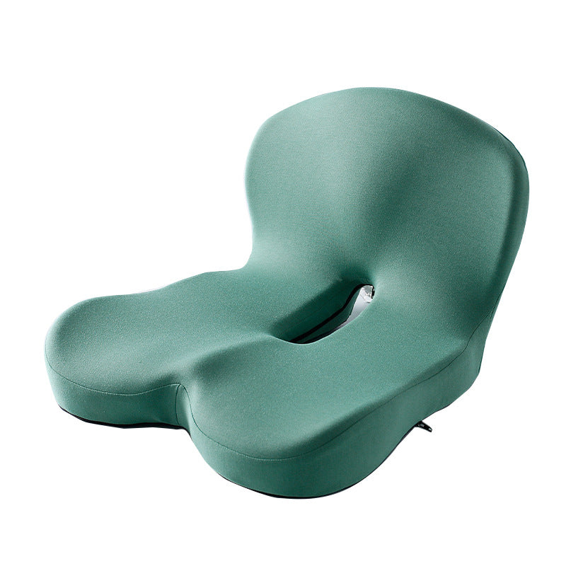 Coussin intégré en coton à mémoire de forme, coussin intégré pour dossier, coussin d'étudiant, coussin de chaise de bureau, coussin de protection de la taille de voiture, coussin de pet