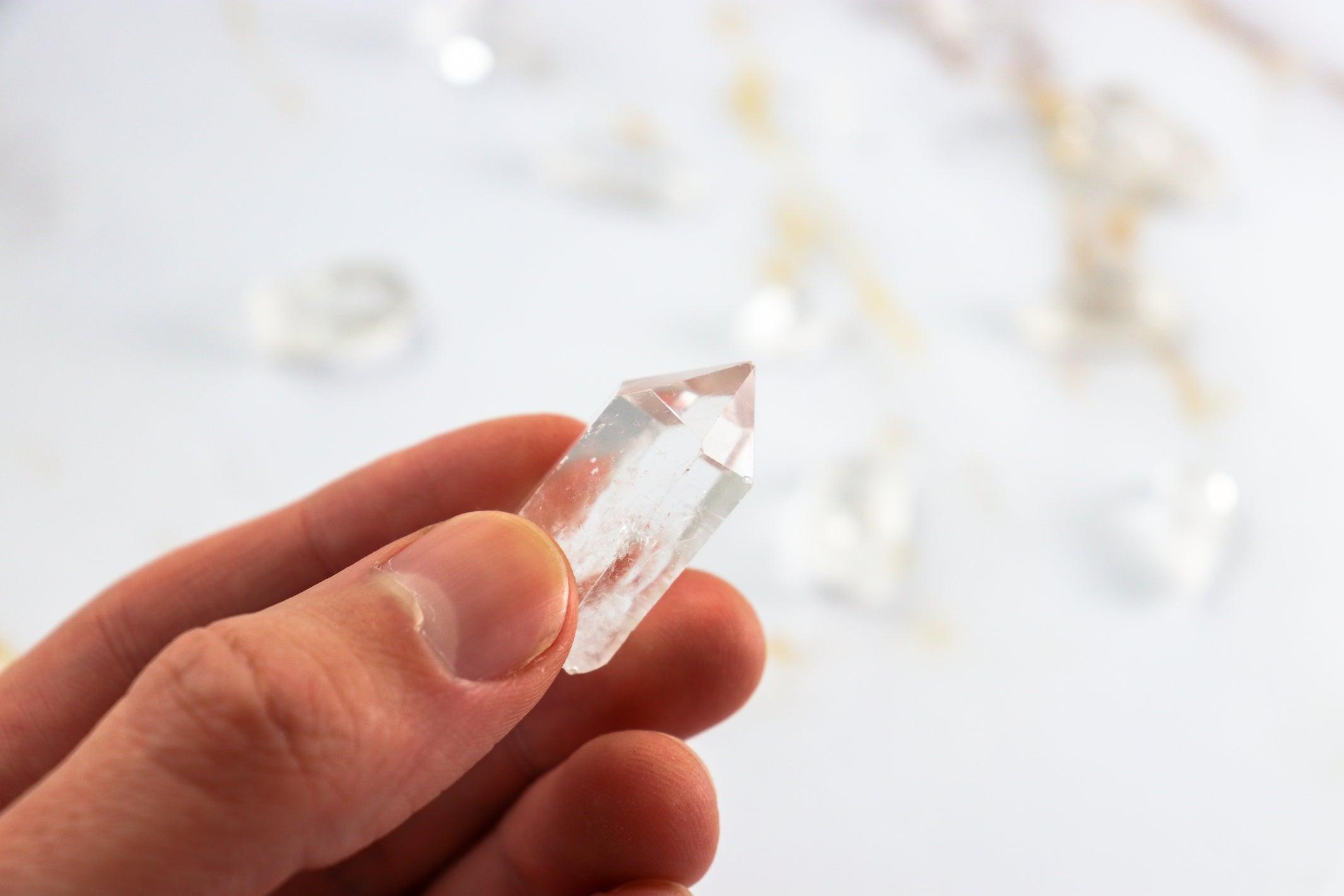 Pointes naturelles en Cristal de Roche - Extra